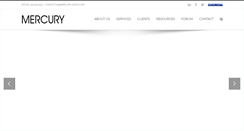 Desktop Screenshot of mercury-assoc.com